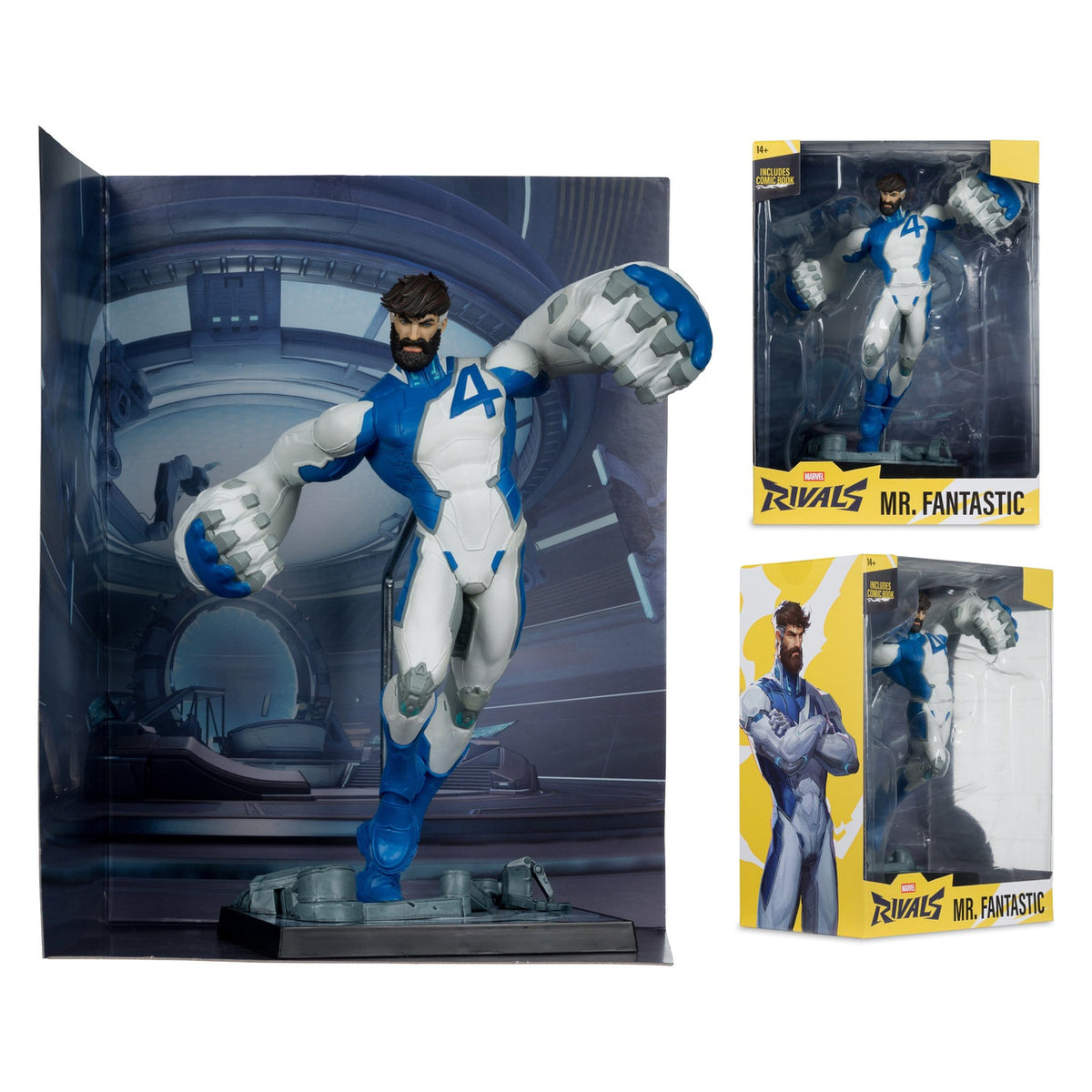 Produktbild Marvel Rivals Collection 1/6 Actionfigur Mr. Fantastic 26 cm