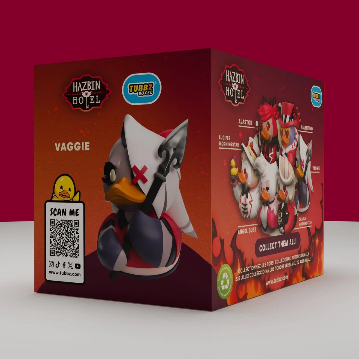 Produktbild Hazbin Hotel Tubbz PVC Figur Vaggie Boxed Edition 10 cm