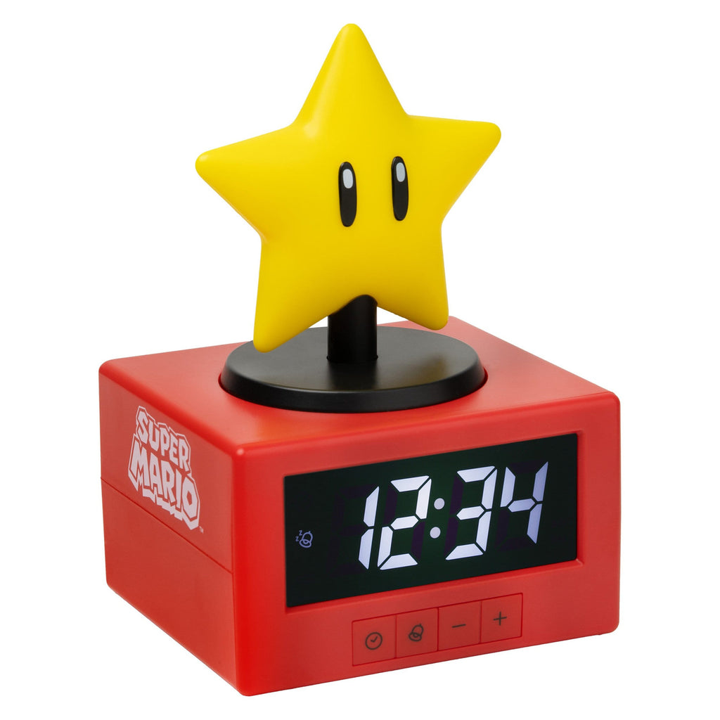 Produktbild Super Mario Icon Wecker Super Star 15 cm