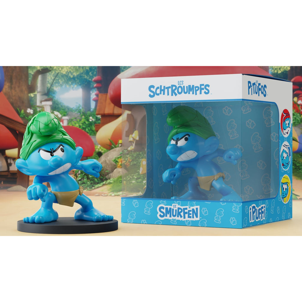 Produktbild Die Schlümpfe Statue Wilder Schlumpf 10 cm