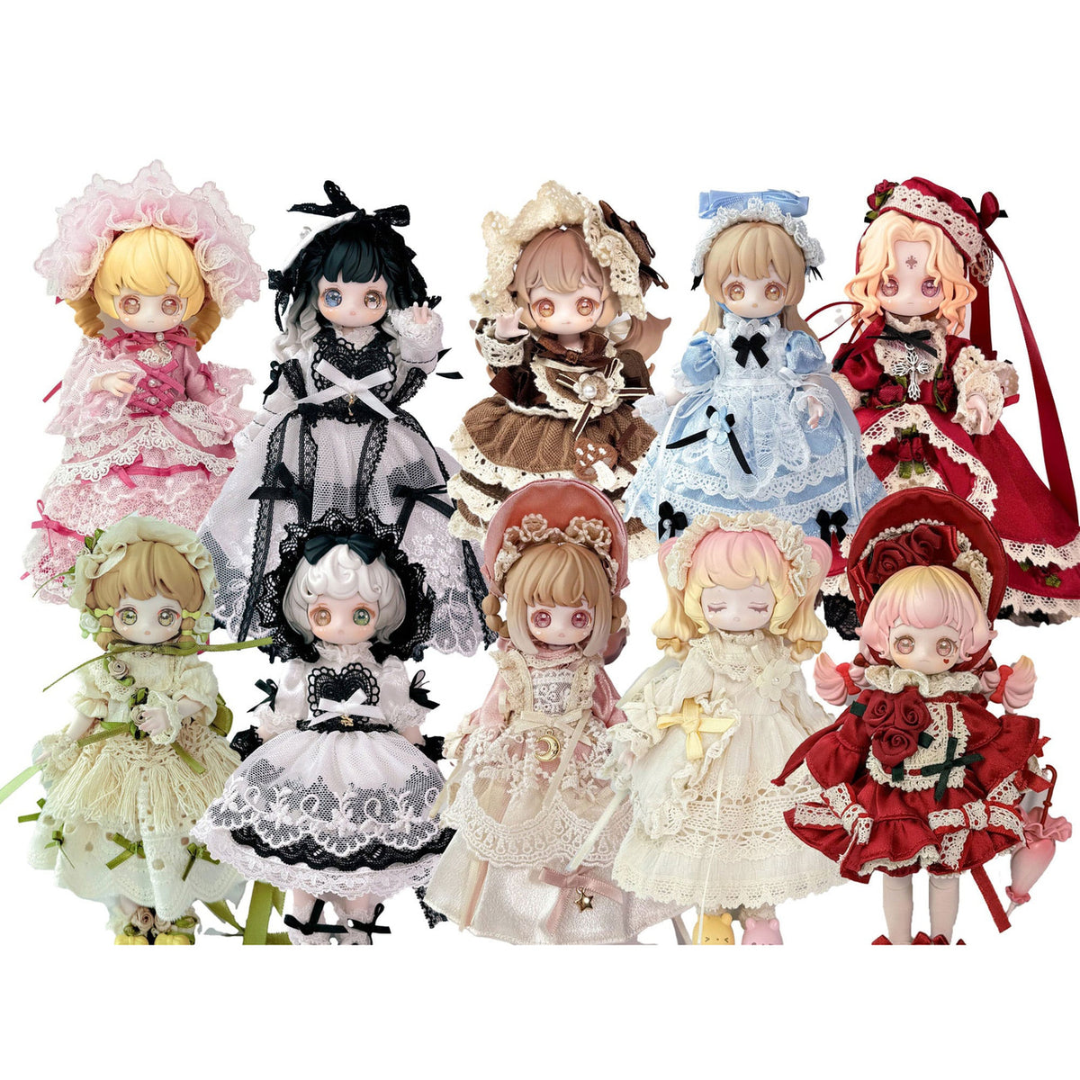 Produktbild Original Character Sammelfiguren 8er-Set Vintage Treasures