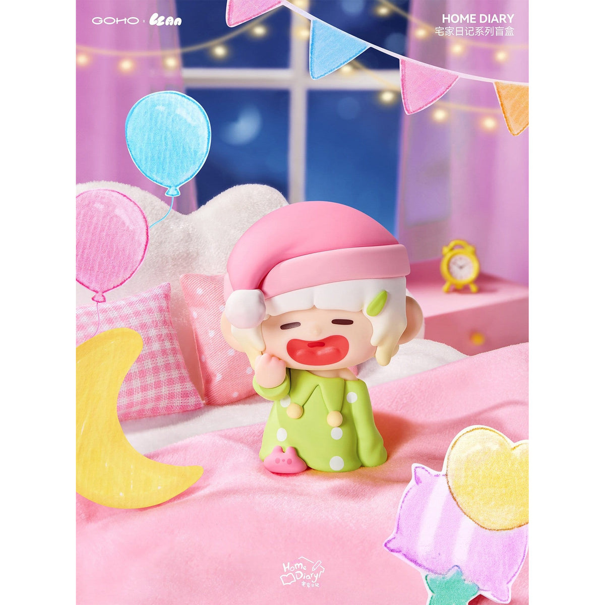 Produktbild Original Character Sammelfiguren Blind Box 8er-Set Lazy