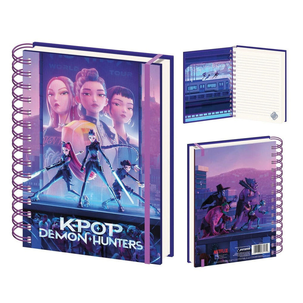 Produktbild KPop Demon Hunters Wiro Notizbuch A5