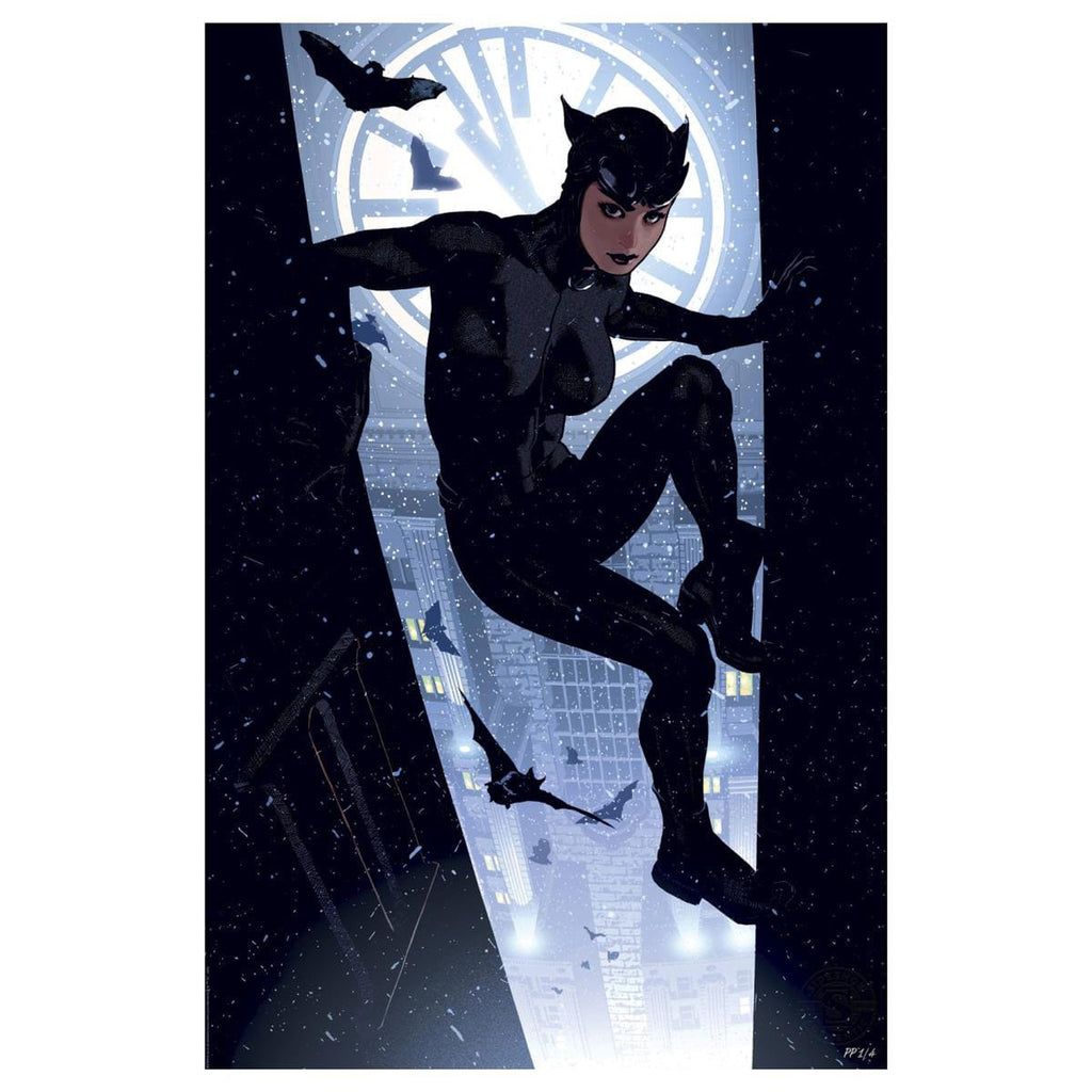Produktbild DC Comics Kunstdruck Catwoman 41 x 61 cm - ungerahmt