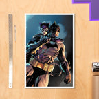 Produktbild DC Comics Kunstdruck Batman & Catwoman 61 x 41 cm -