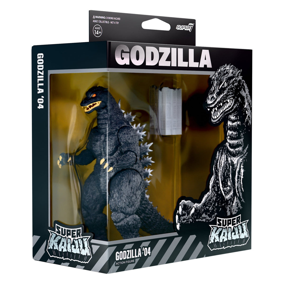 Produktbild Godzilla Toho Super Kaiju Actionfigur Wave 04 Godzilla 2004