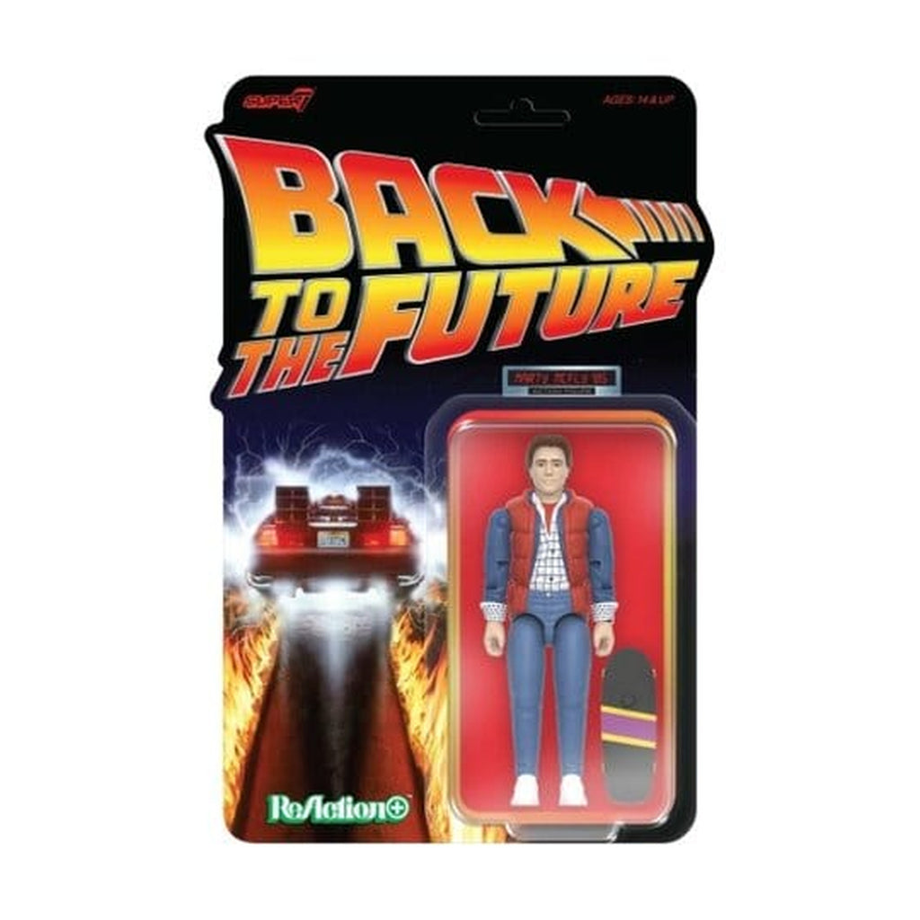 Produktbild Zurück in die Zukunft ReAction+ Actionfigur Wave 01 Marty