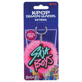 Produktbild KPop Demon Hunters Pom Pom Schlüsselanhänger Saja Boys