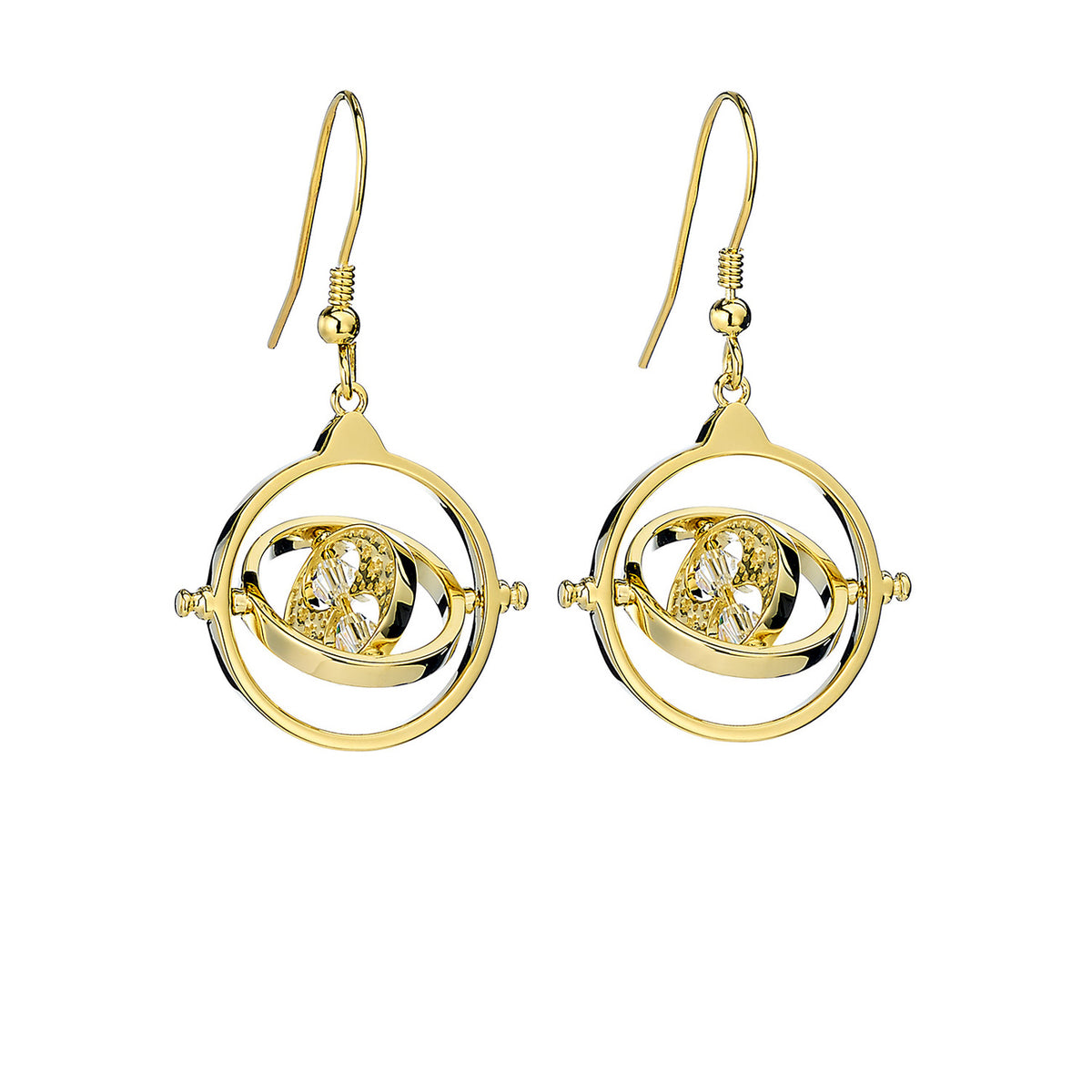 Product image Harry Potter - Time Turner Earrings with Crystals