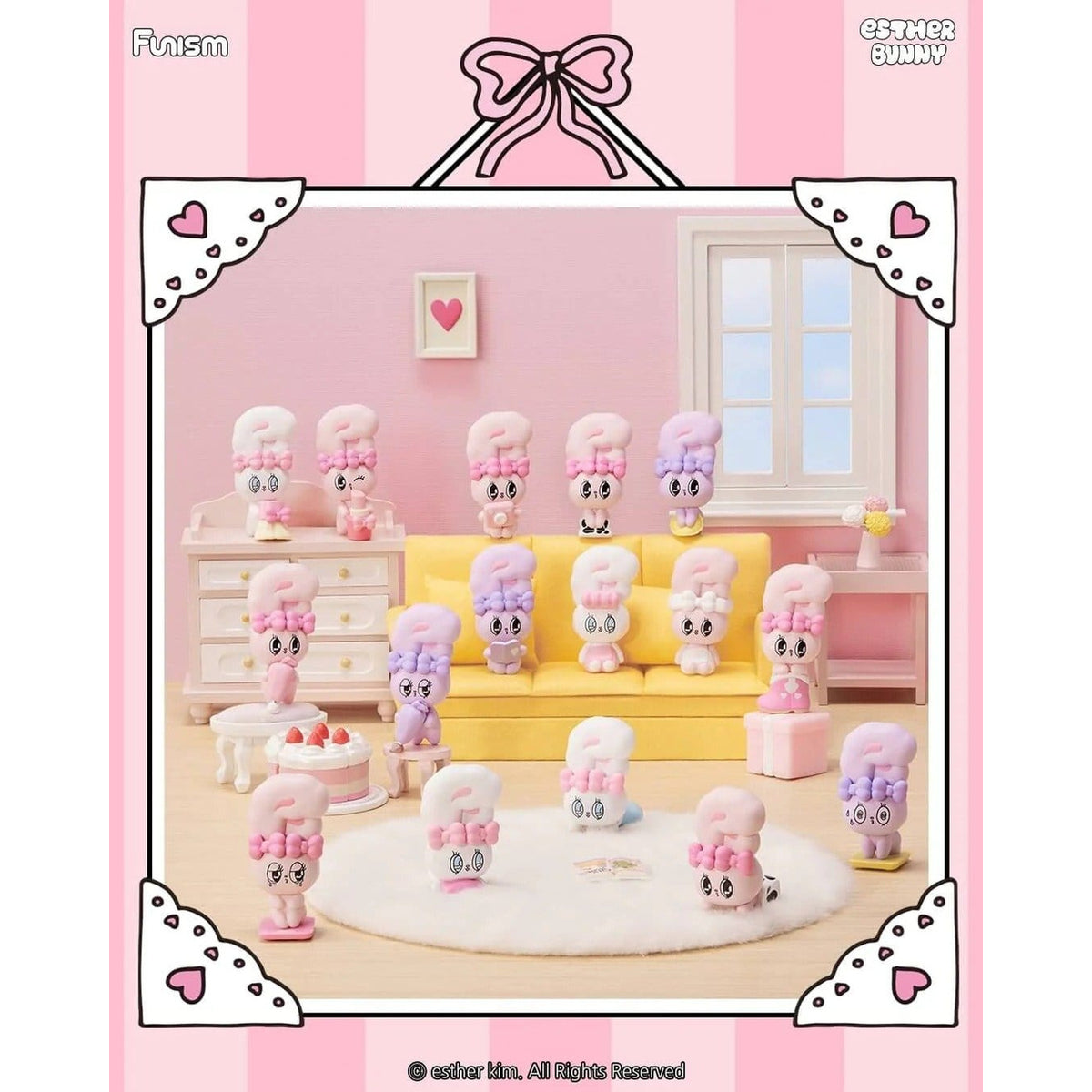 Product image Esther Bunny - Bunny Face Little Vlog Mystery Figures 6-Pack Display