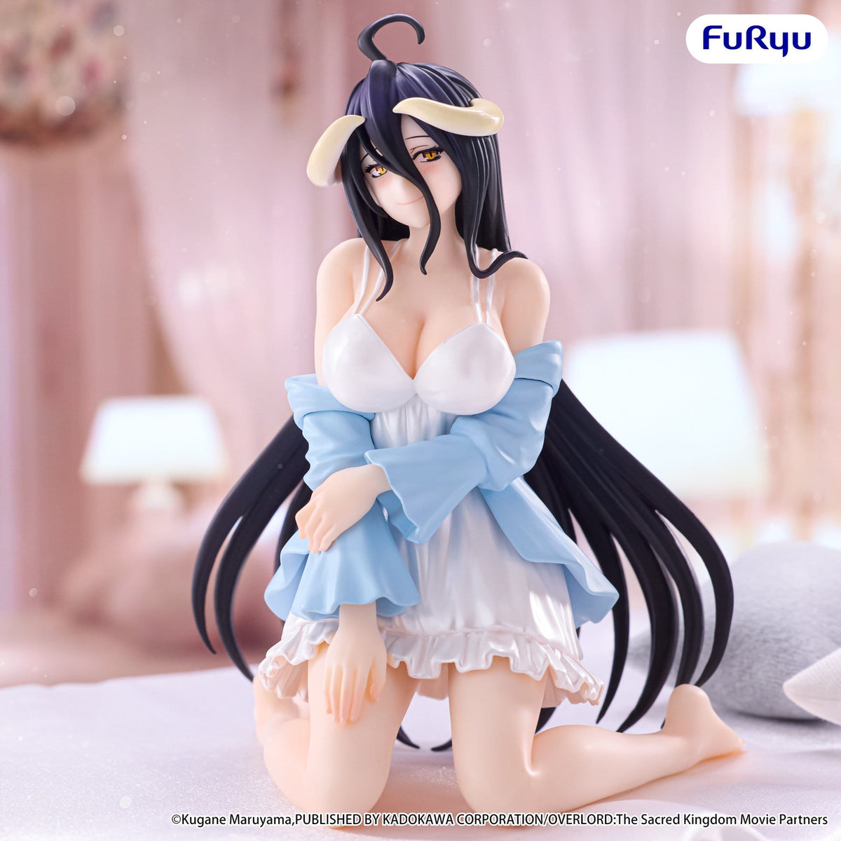 Product image Overlord - Albedo Noodle Stopper Figure Loungewear Pearl White Version